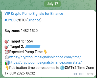 CYBER pump signal verification from Binance, timestamp: 17 July 2025, 10:18